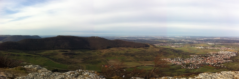 Ochsenwang, Richtung Burg Teck