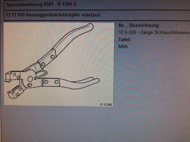 Bild der Zange