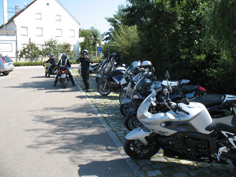 Ankunft der Bayrischen Delegation