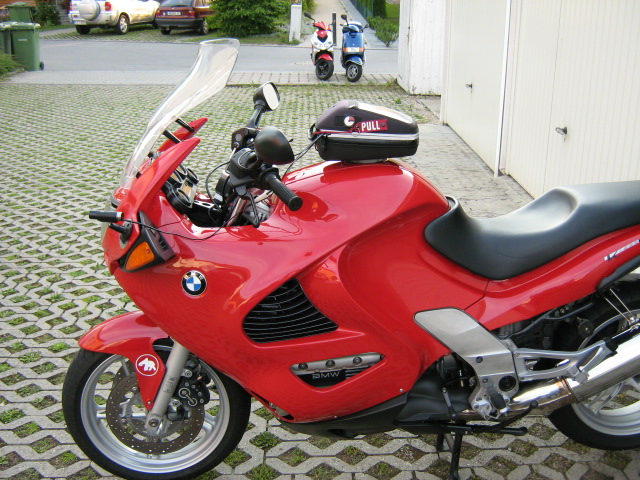 das Ganze am Motorrad