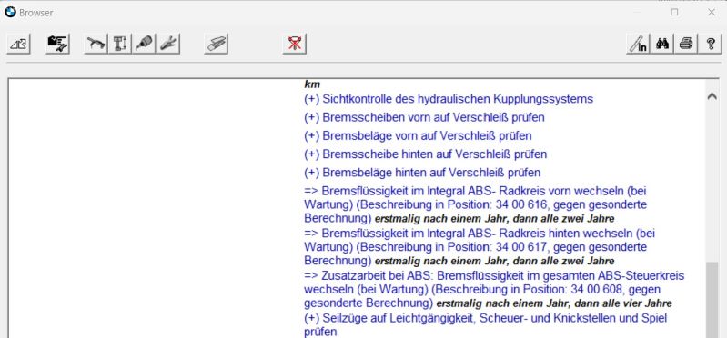 Jahresservice K26 Bremse
