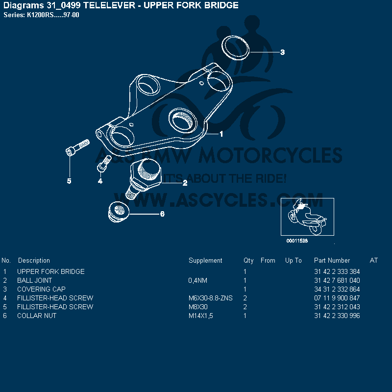 Lenkkopf K1200RS